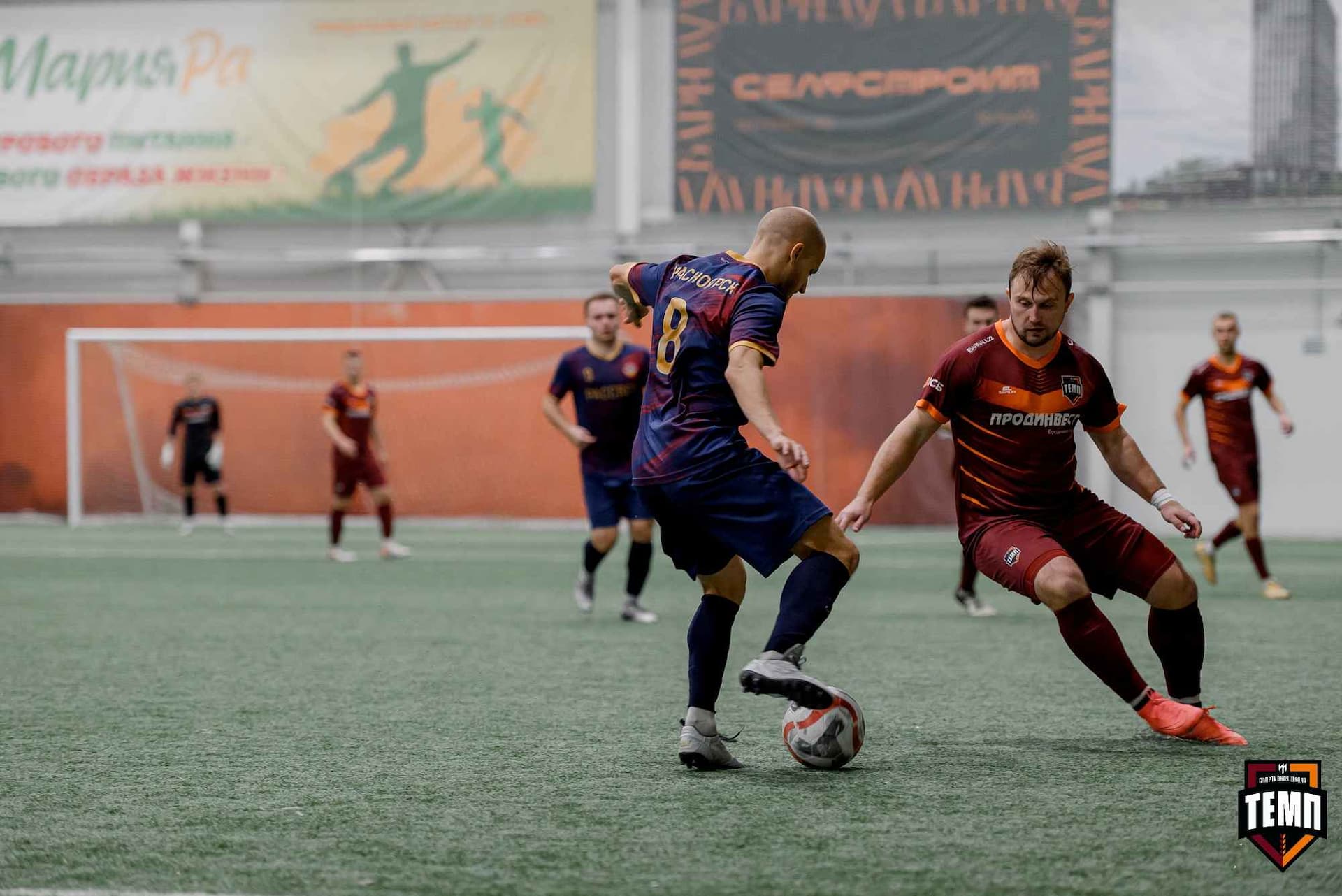 «Темп» 11:1 «Рассвет». Третья лига. 28.09.2025 — кадр 137