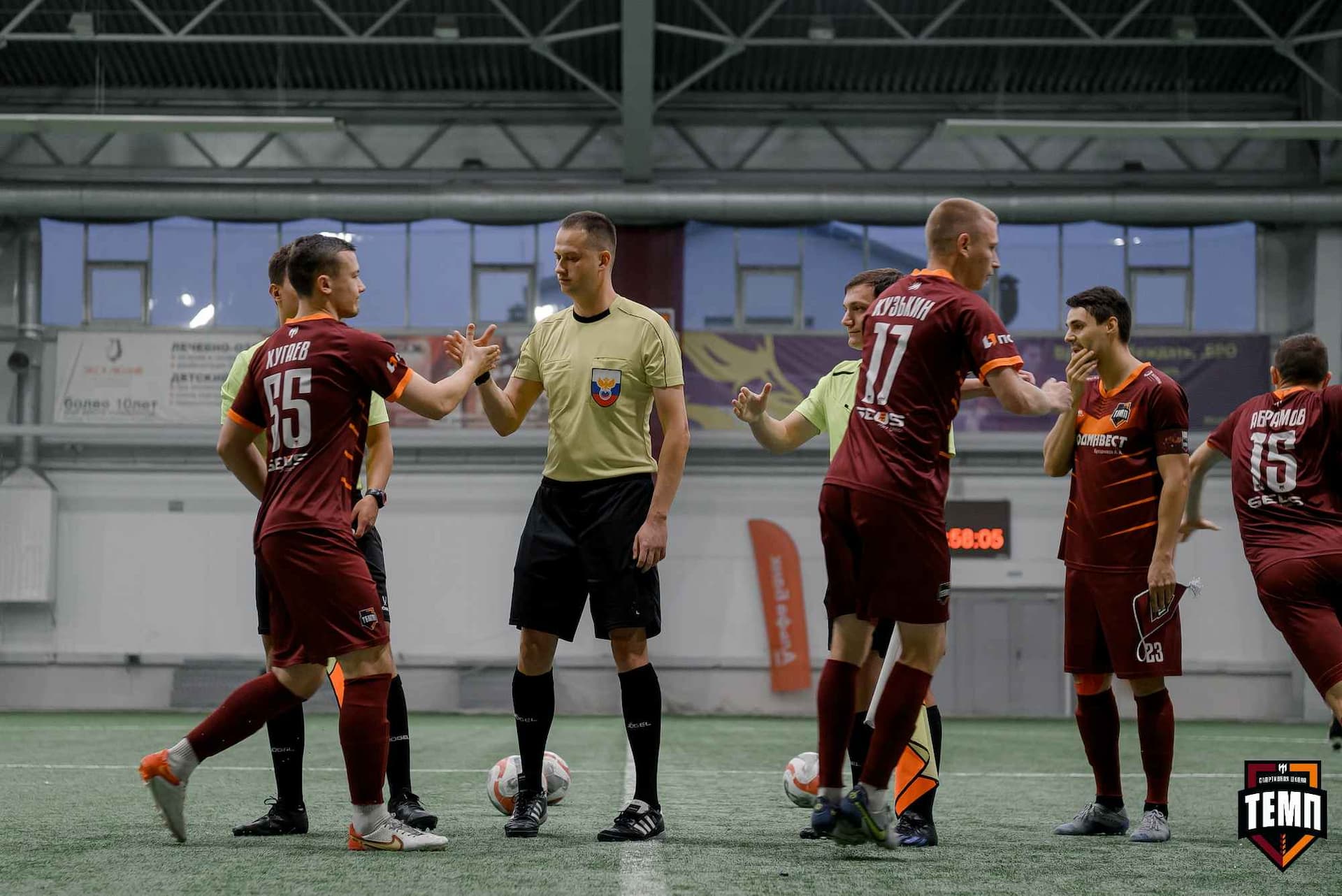 «Темп» 11:1 «Рассвет». Третья лига. 28.09.2025 — кадр 36