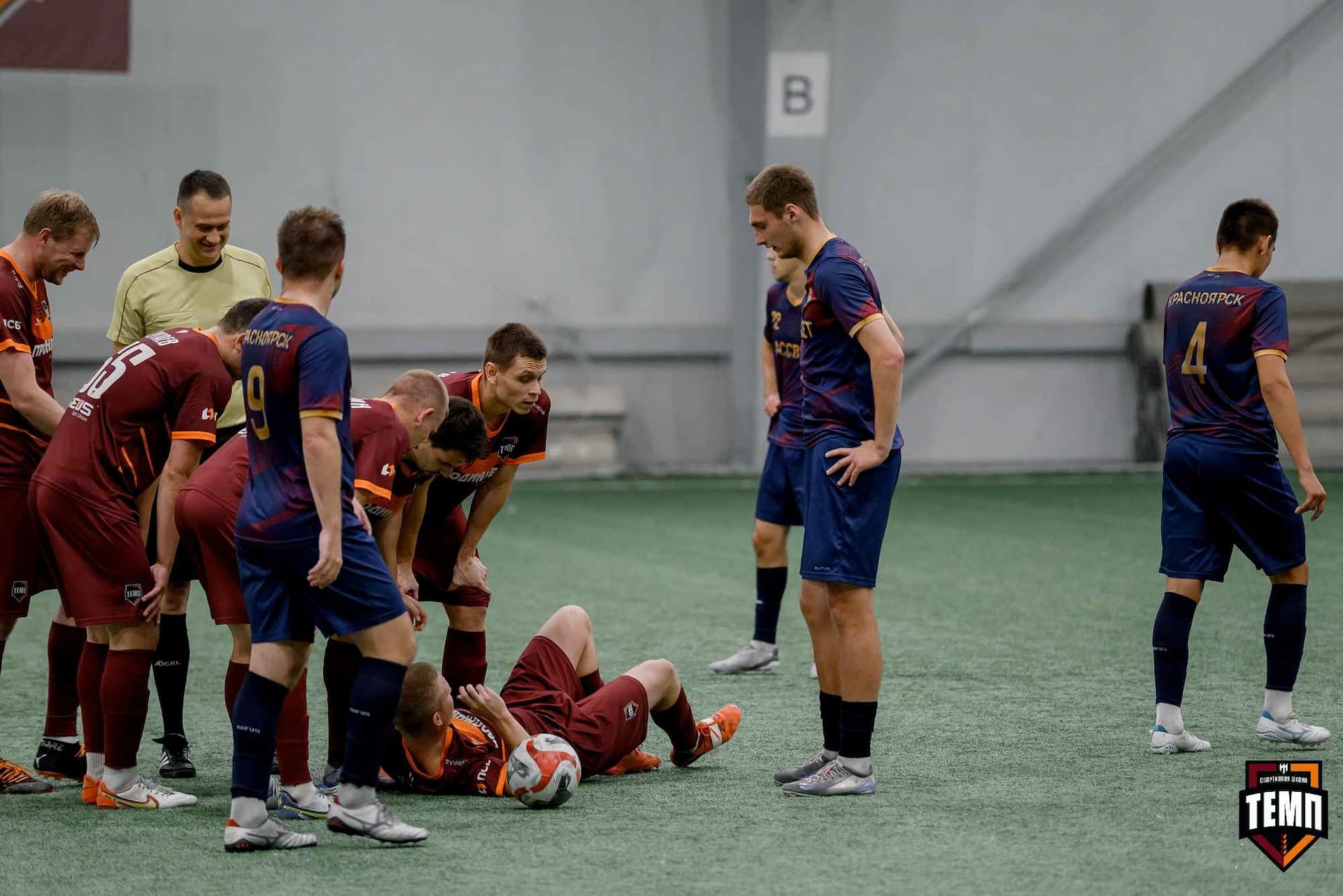 «Темп» 11:1 «Рассвет». Третья лига. 28.09.2025 — кадр 99