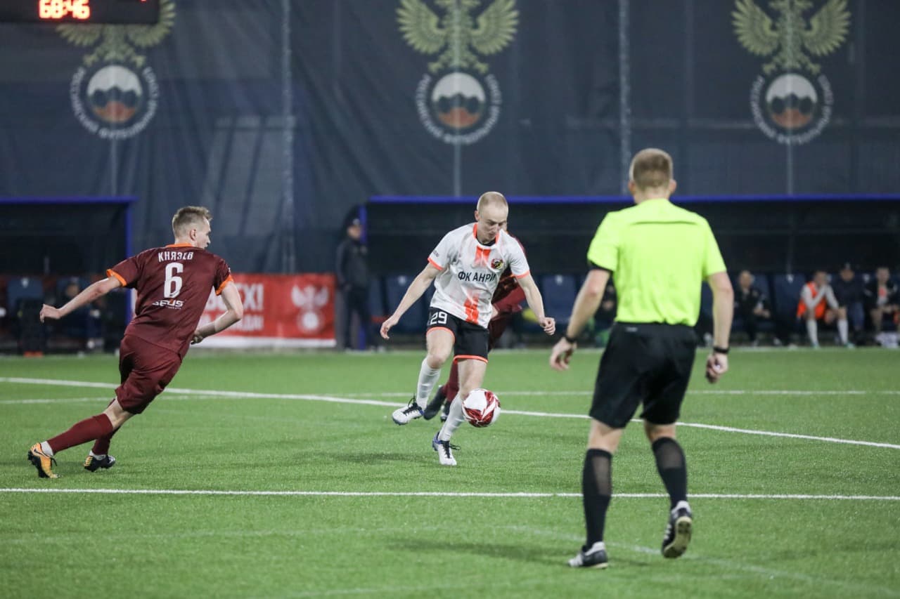 «Темп» 1:1 (5-4 пен.) «Анри». Финальный этап Третьей лиги. 08.11.2025. РФС — кадр 32