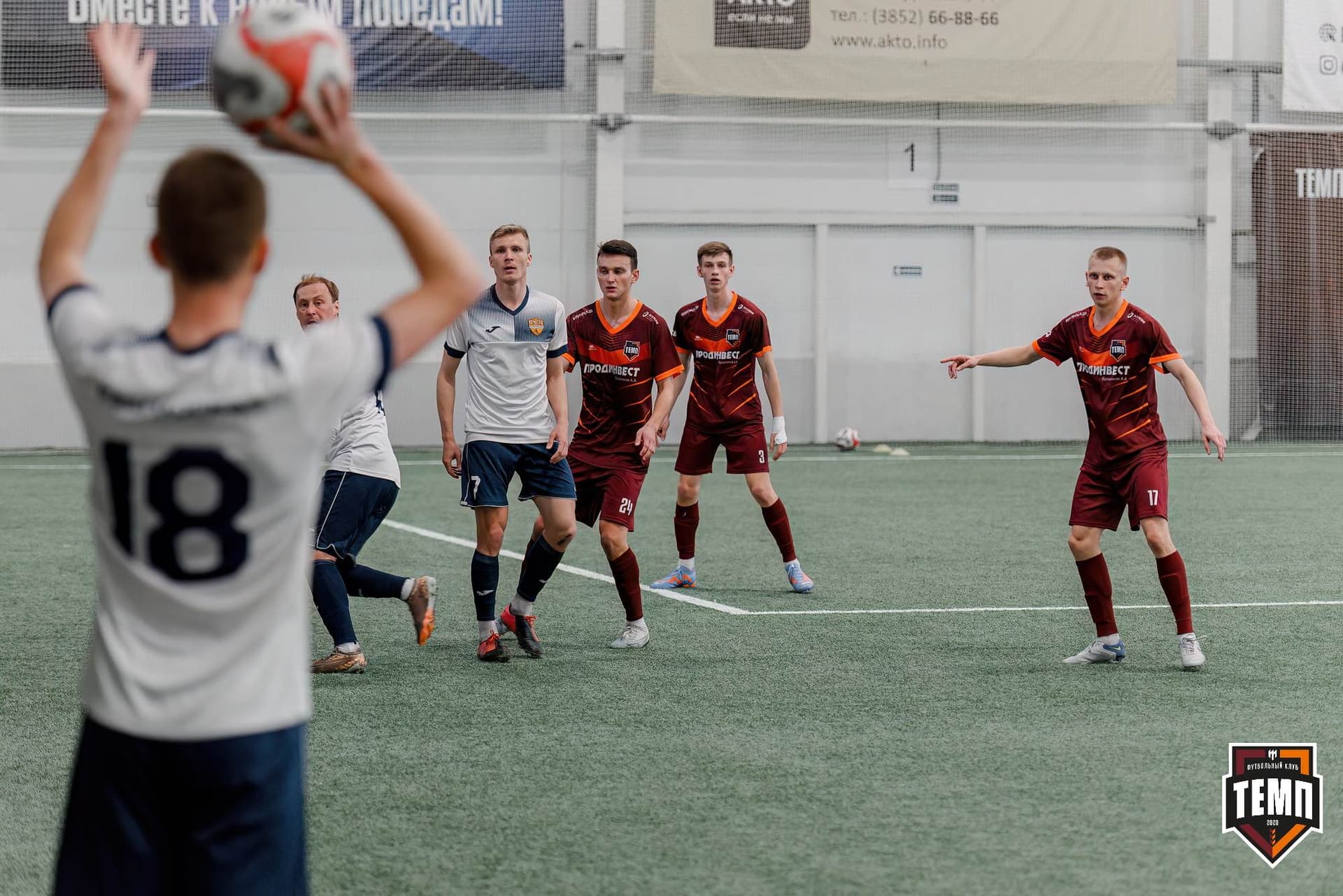 «Темп» 2:0 «Распадская». Третья лига. 04.05.2025 — кадр 100