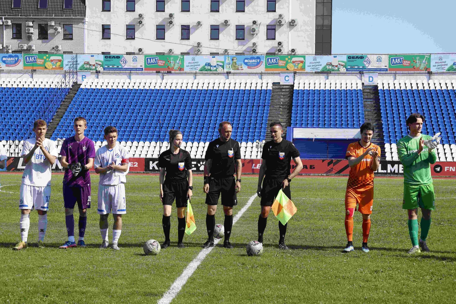 «Динамо-Барнаул-М» 0:3 «Темп». Кубок Сибири. 15.06.2024. Пресс-служба «Динамо-Барнаул-М» — кадр 3