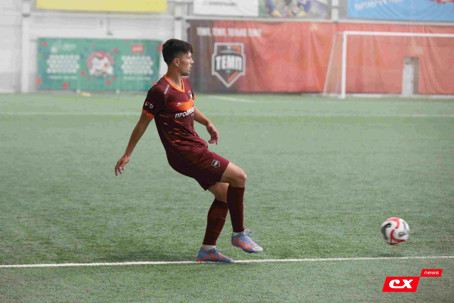 «Темп» 4:0 «Полимер». Третья лига. 20.06.2025. Владимир Мартынов («CX News») — кадр 200