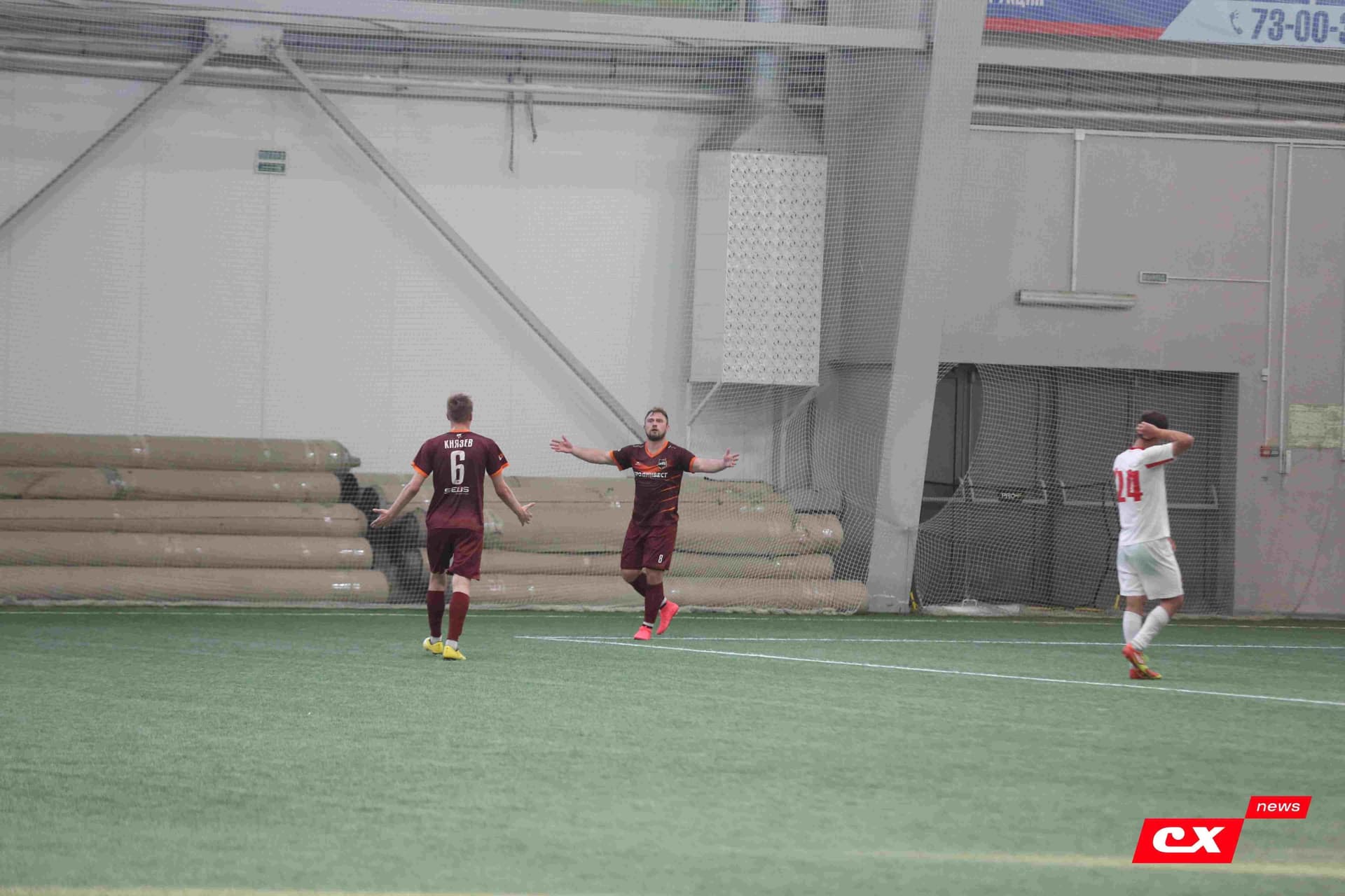 «Темп» 4:0 «Полимер». Третья лига. 20.06.2025. Владимир Мартынов («CX News») — кадр 209