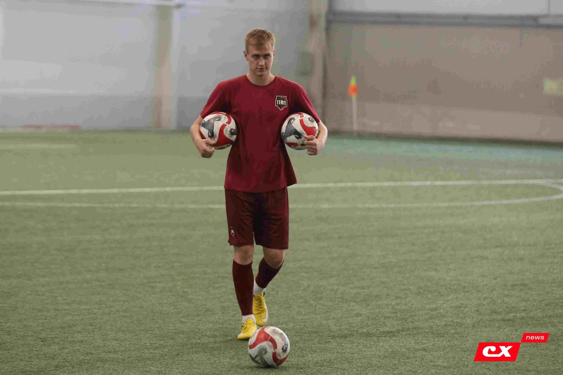 «Темп» 4:0 «Полимер». Третья лига. 20.06.2025. Владимир Мартынов («CX News») — кадр 75