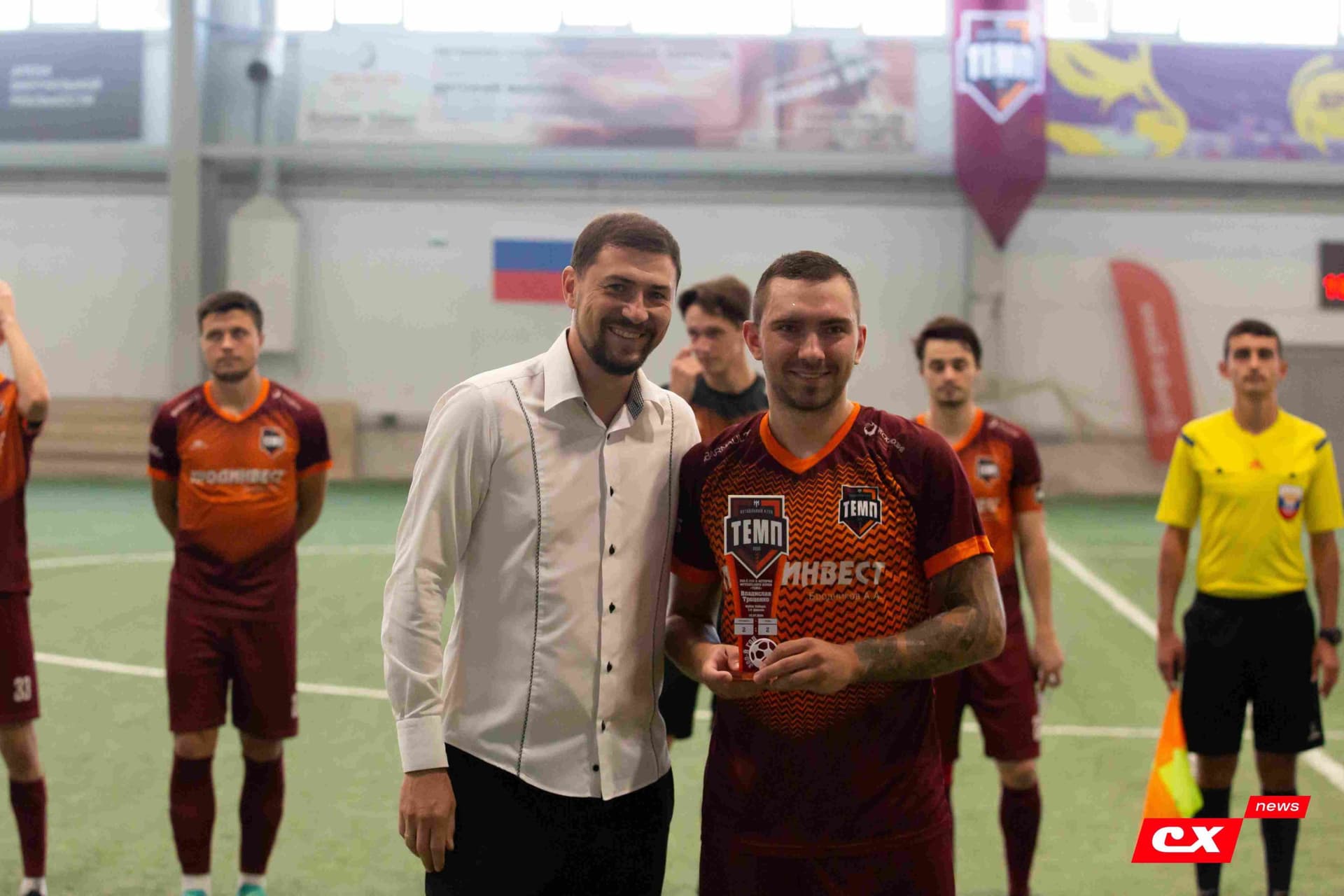 «Темп» 4:0 «Рассвет». Третья лига. 26.07.2024. CX News — кадр 37