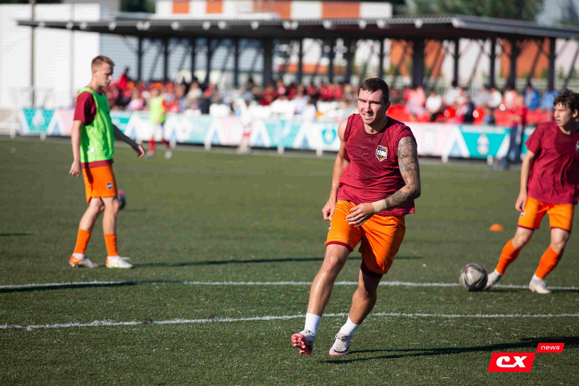 «Полимер» 0:1 «Темп». Третья лига. 16.08.2024. CX News — кадр 29