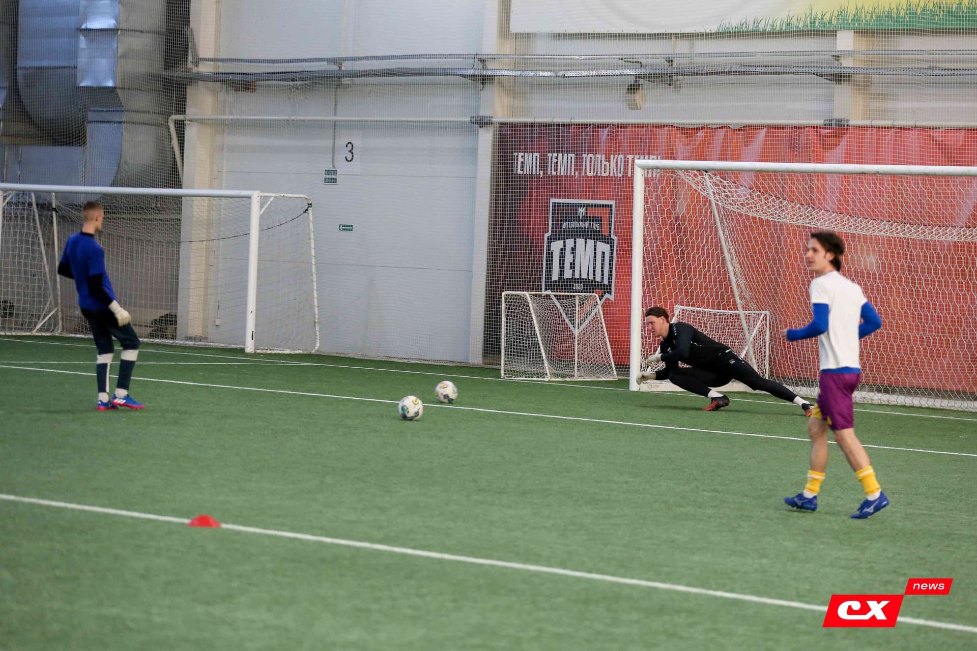 Сборная «Лиги .БРО» 2:2 (пен. 3-5) «Темп». MATCHDAY. 23.12.2023. CX News — кадр 18