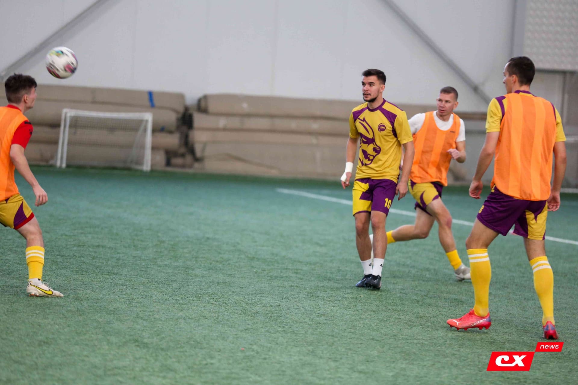 Сборная «Лиги .БРО» 2:2 (пен. 3-5) «Темп». MATCHDAY. 23.12.2023. CX News — кадр 19