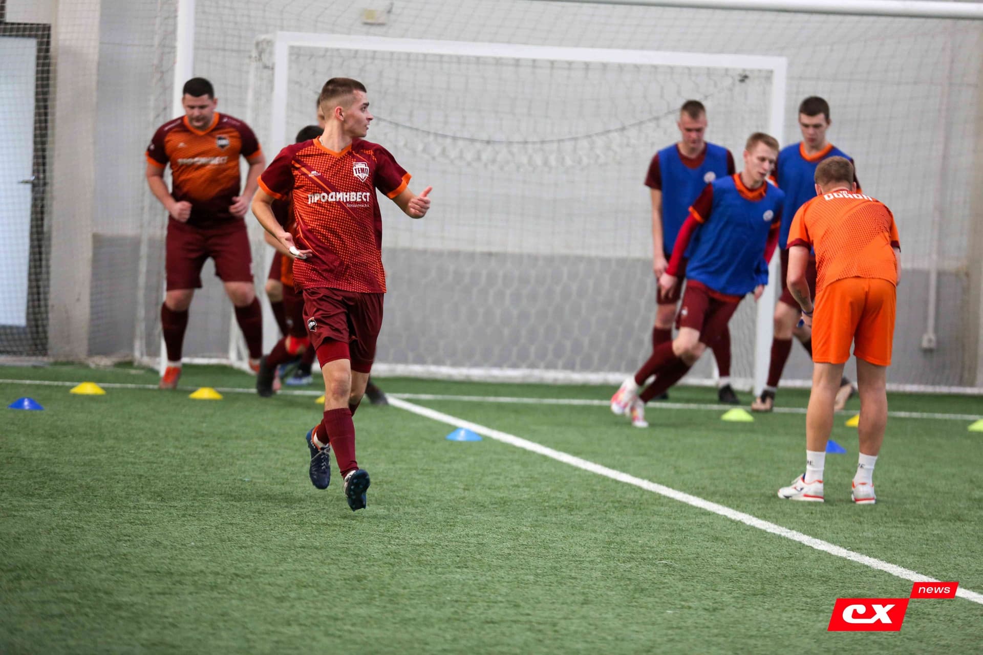 Сборная «Лиги .БРО» 2:2 (пен. 3-5) «Темп». MATCHDAY. 23.12.2023. CX News — кадр 24