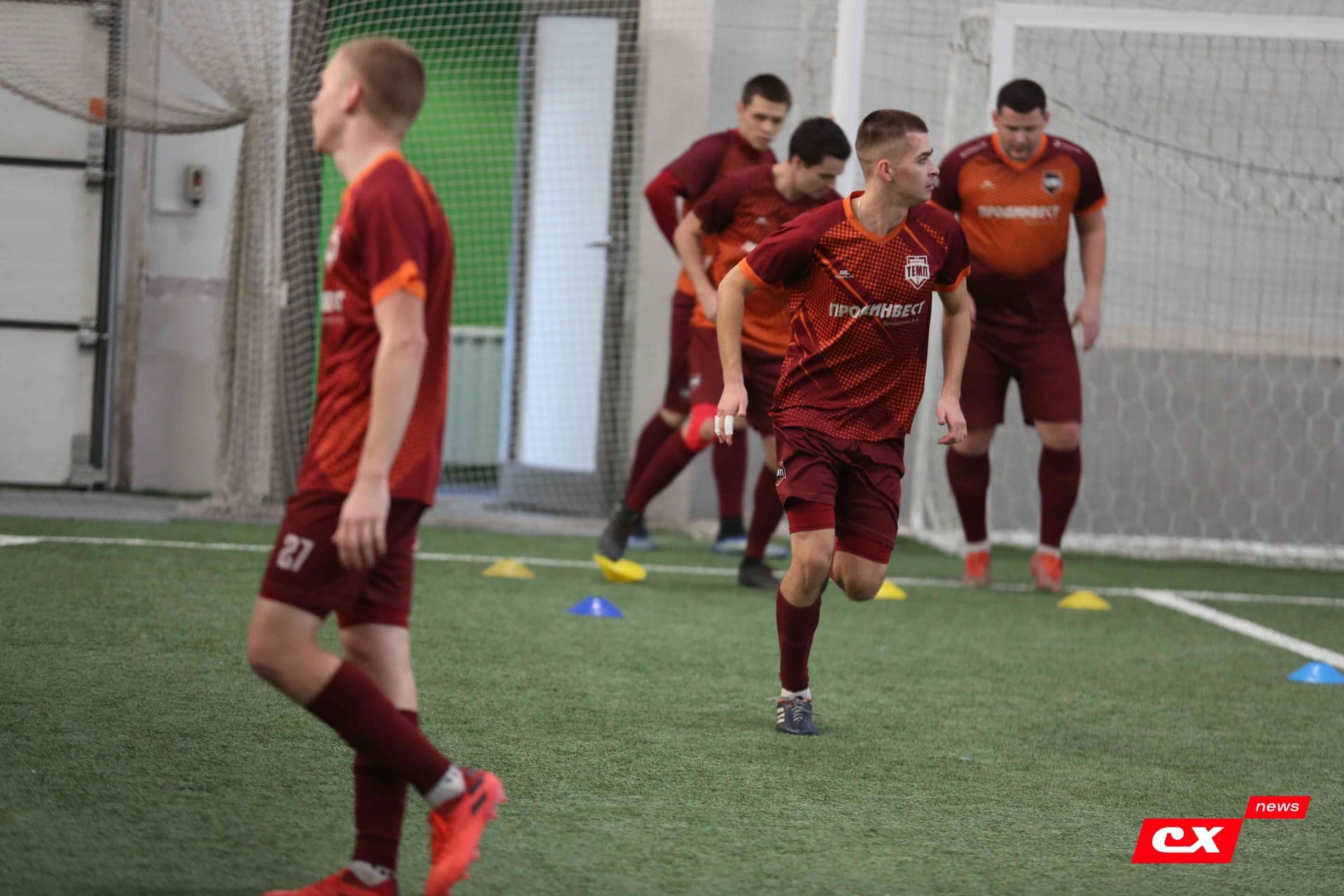 Сборная «Лиги .БРО» 2:2 (пен. 3-5) «Темп». MATCHDAY. 23.12.2023. CX News — кадр 26