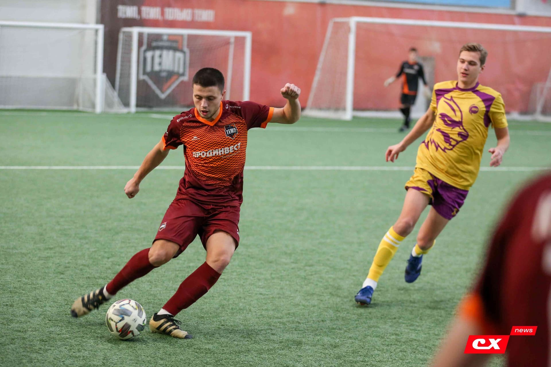 Сборная «Лиги .БРО» 2:2 (пен. 3-5) «Темп». MATCHDAY. 23.12.2023. CX News — кадр 47