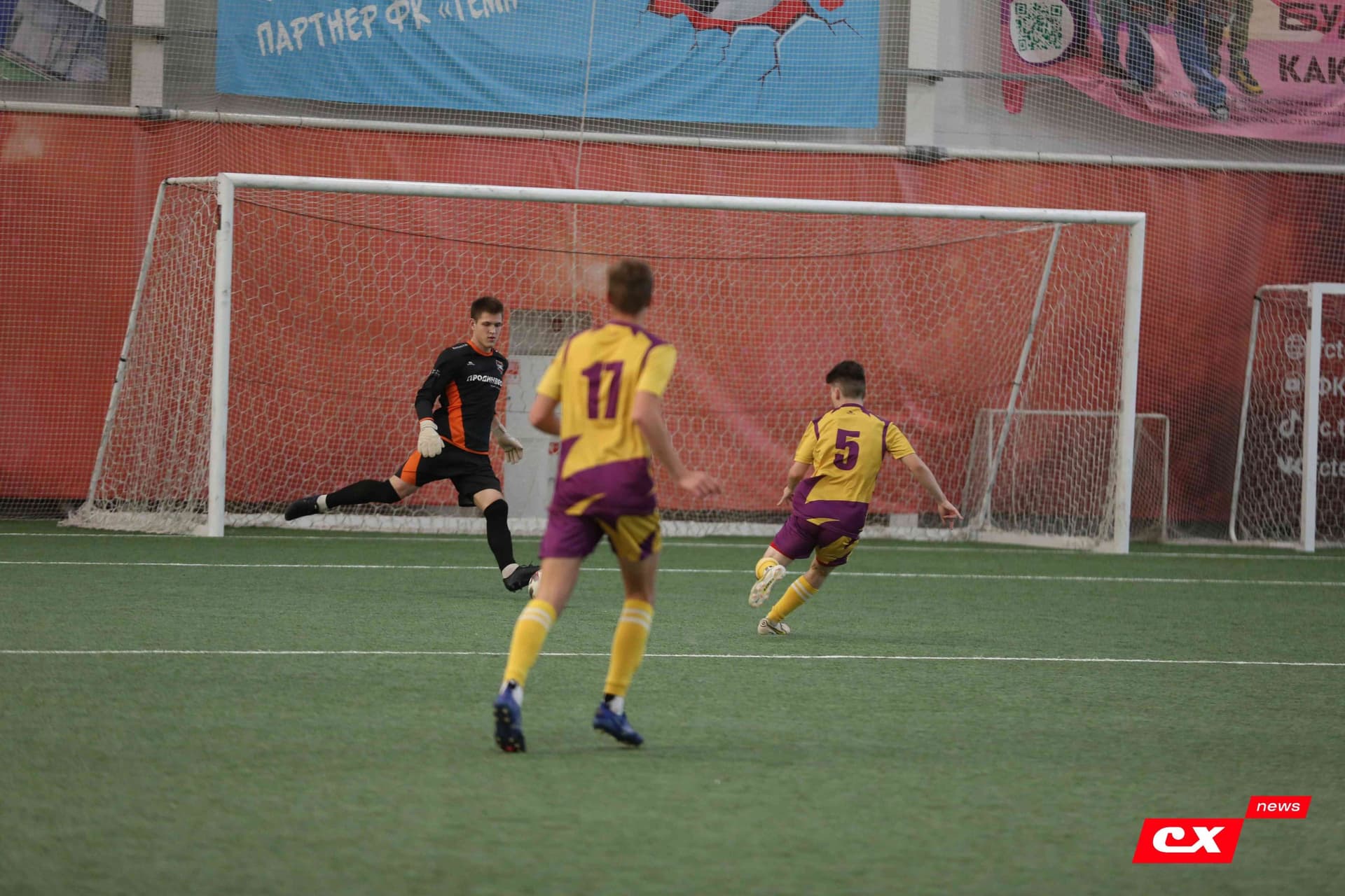Сборная «Лиги .БРО» 2:2 (пен. 3-5) «Темп». MATCHDAY. 23.12.2023. CX News — кадр 48
