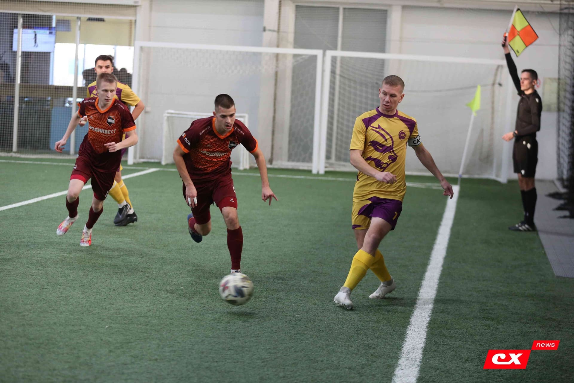 Сборная «Лиги .БРО» 2:2 (пен. 3-5) «Темп». MATCHDAY. 23.12.2023. CX News — кадр 57