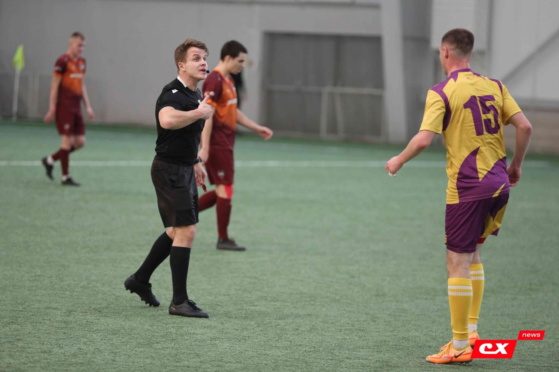 Сборная «Лиги .БРО» 2:2 (пен. 3-5) «Темп». MATCHDAY. 23.12.2023. CX News — кадр 61