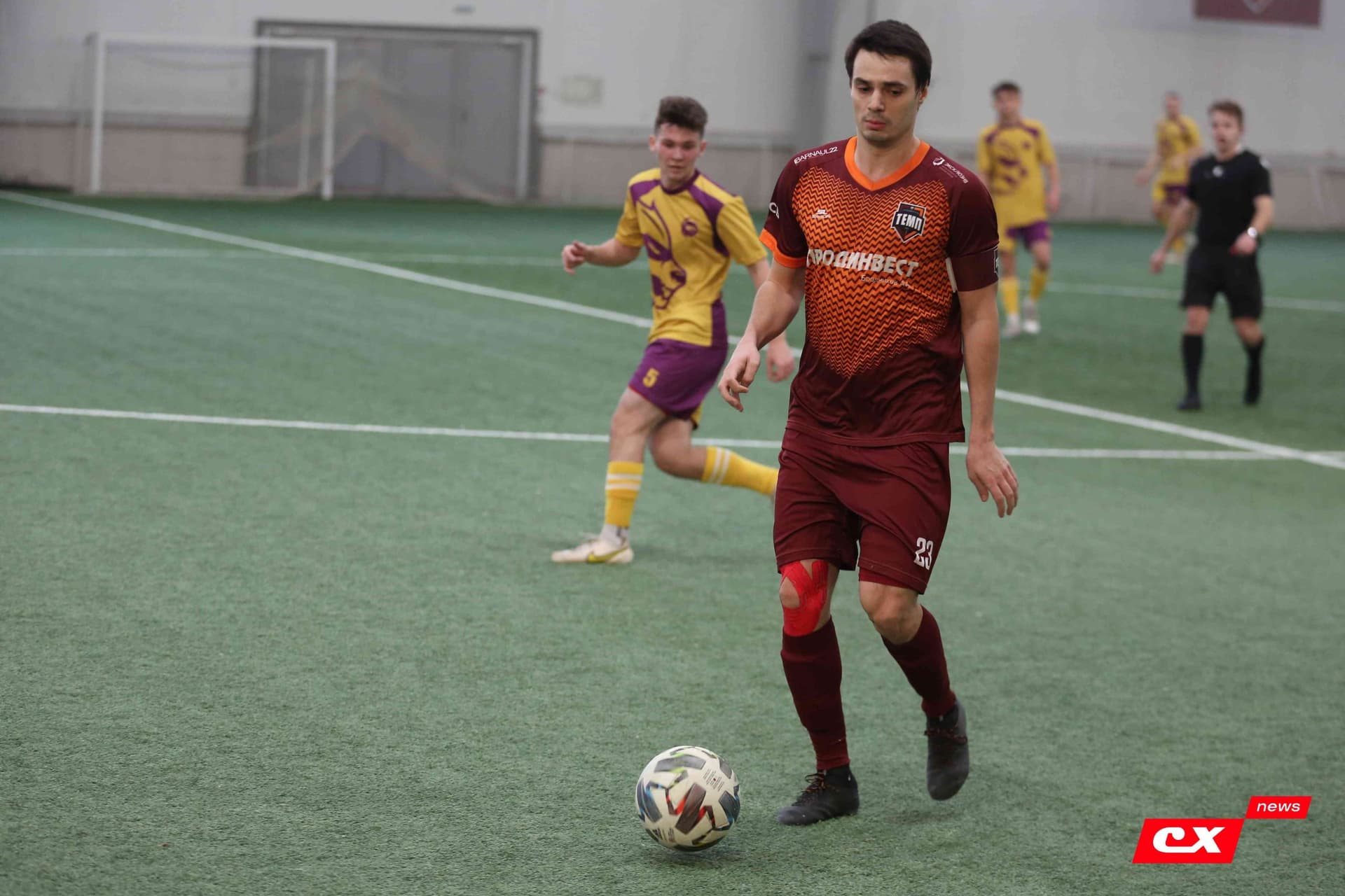 Сборная «Лиги .БРО» 2:2 (пен. 3-5) «Темп». MATCHDAY. 23.12.2023. CX News — кадр 72