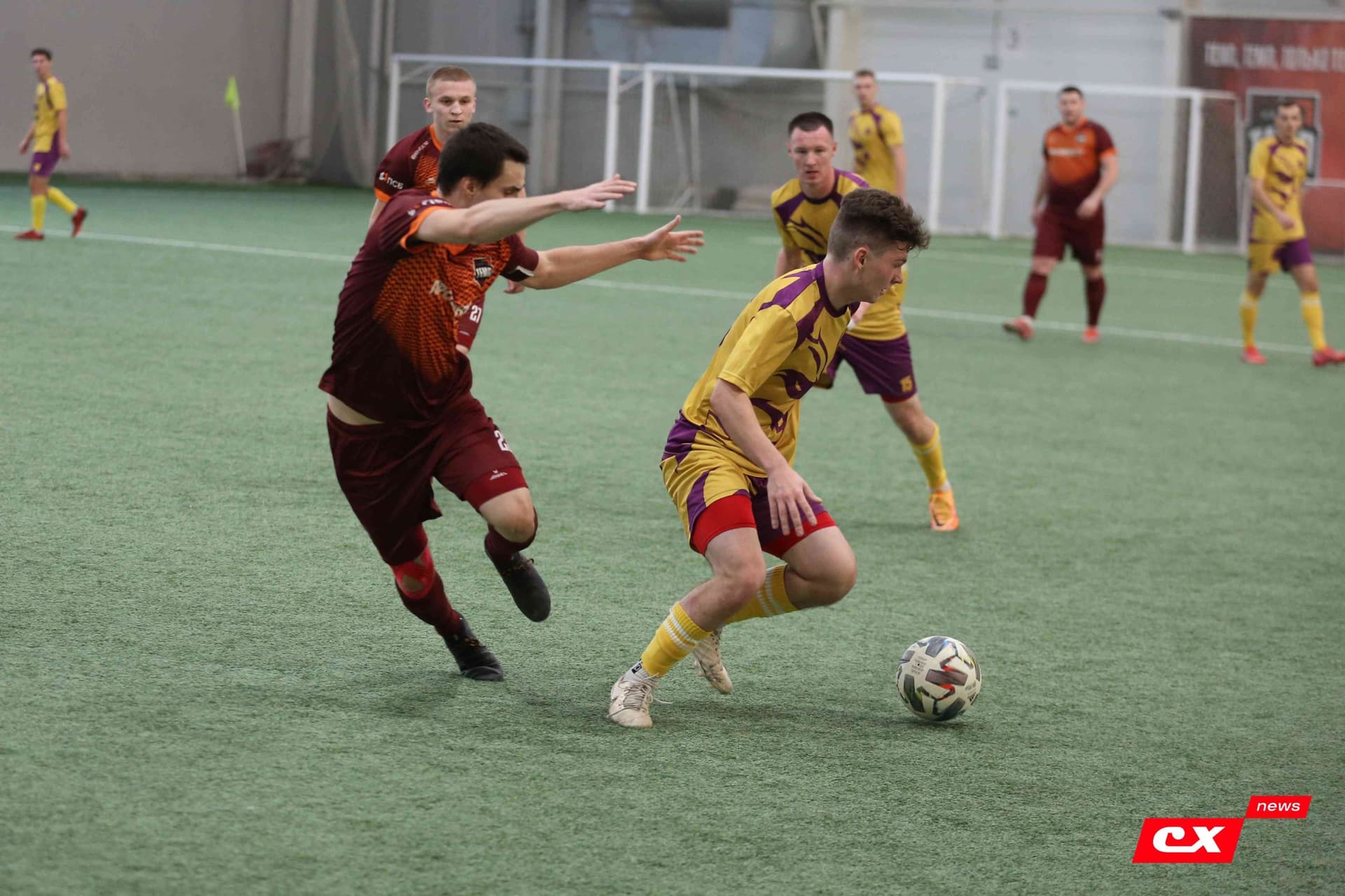 Сборная «Лиги .БРО» 2:2 (пен. 3-5) «Темп». MATCHDAY. 23.12.2023. CX News — кадр 86