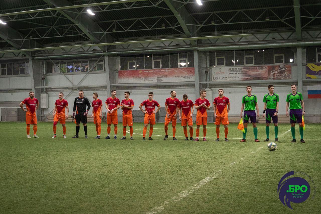 Как игроки ФК «Темп» выступили в первом туре «Лиги .БРО»!