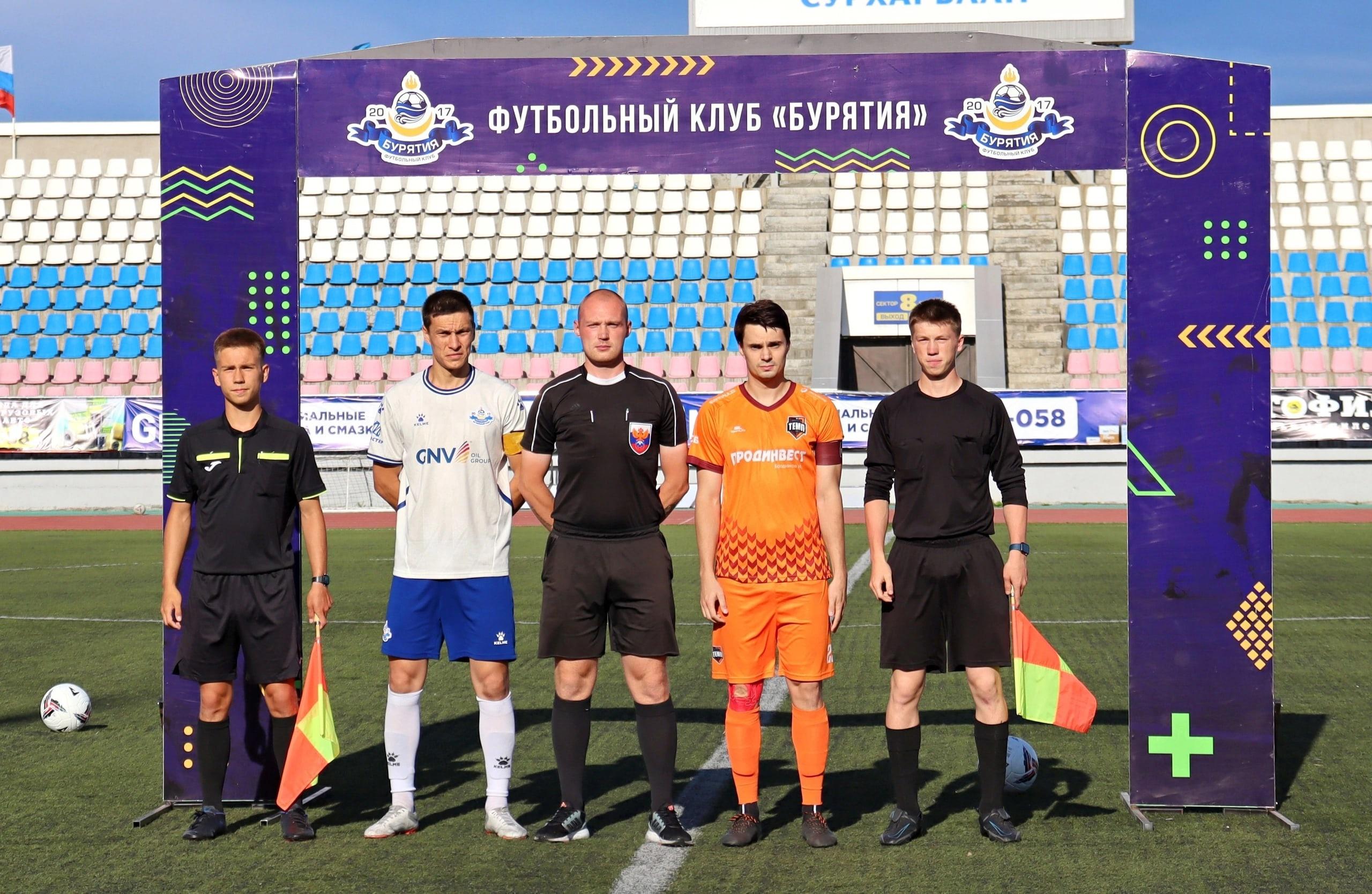 Цифры и факты нашей команды по итогам матча ФК «Бурятия» Улан-Удэ